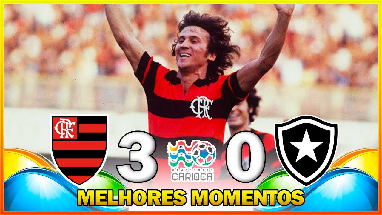 FLAMENGO 3 x 0 BOTAFOGO ● CAMPEONATO CARIOCA 1979 ● FINAL DO 1º TURNO