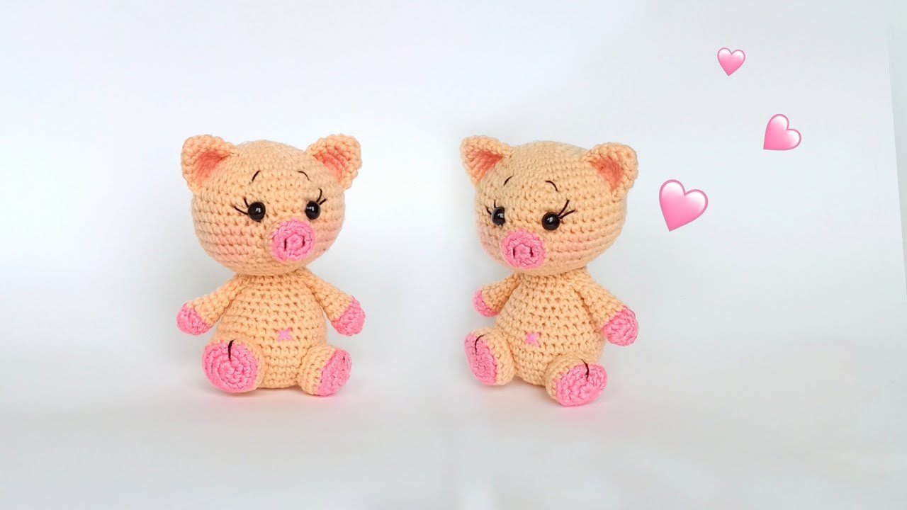 🌸Просто Очаровашки 🌸 Легко и просто . Как вязать крючком Поросенка амигуруми