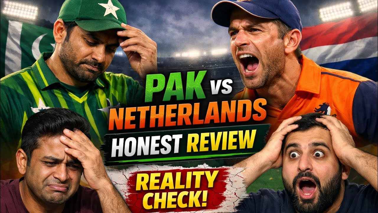 PAKISTAN VS NETHERLANDS HONEST REVIEW | HUMILIATION AS ITS PEAK