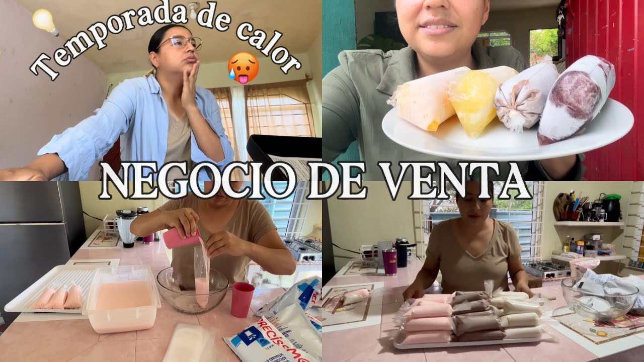 EMPECÉ UN NEGOCIO DE VENTA DESDE MI CASA PARA LA TEMPORADA DE CALOR🤗  | Vlog Mari Rade