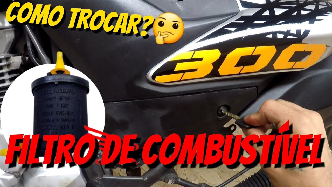 Como Trocar o Filtro de Combustível da XRE 300?