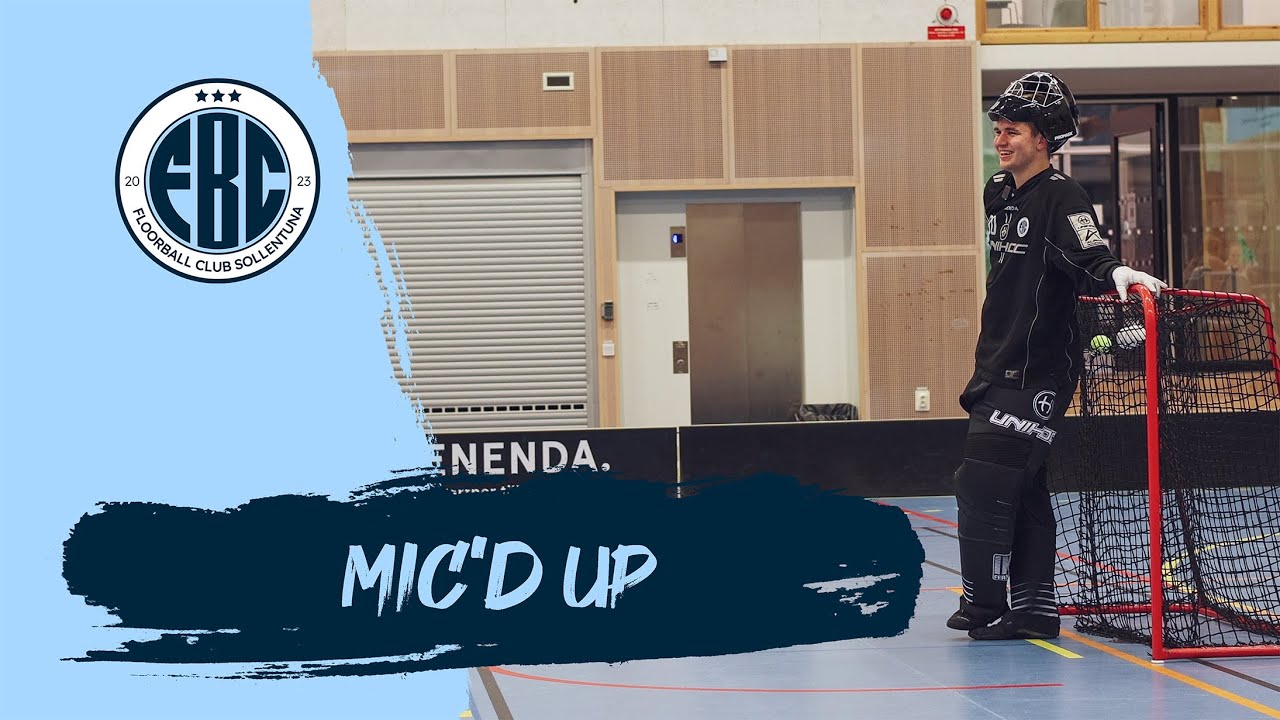 Mic'd up med målvakt Niclas Wall