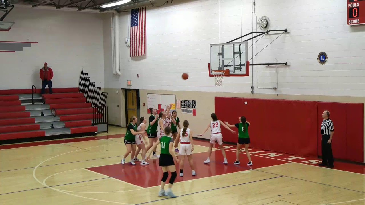 MS girls bball vs Osage