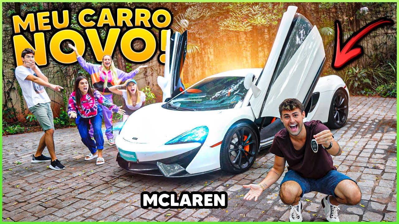 FINALMENTE MEU CARRO NOVO!! ( MCLAREN 540C ) [ REZENDE EVIL ]