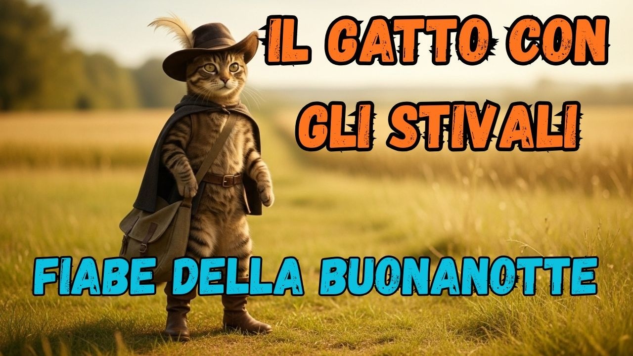 Il Gatto con gli Stivali 👢🐱 | Fiaba della Buonanotte per Bambini | Storia Completa Narrata
