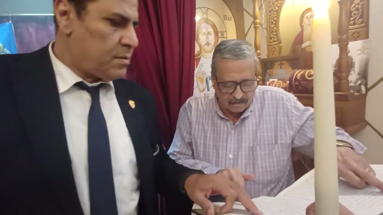 قداس  جميل  مع ابونا القمص دبسقوروس.