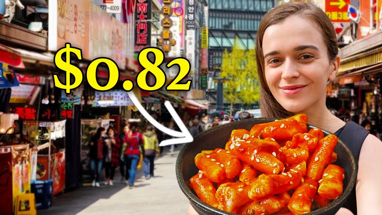 SEOUL'S BIGGEST MARKET (Namdaemun Market)!