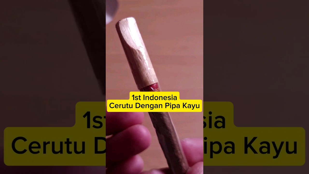 Review Cerutu Dengan Pipa Kayu Tycoon Wood Tipped Cigars