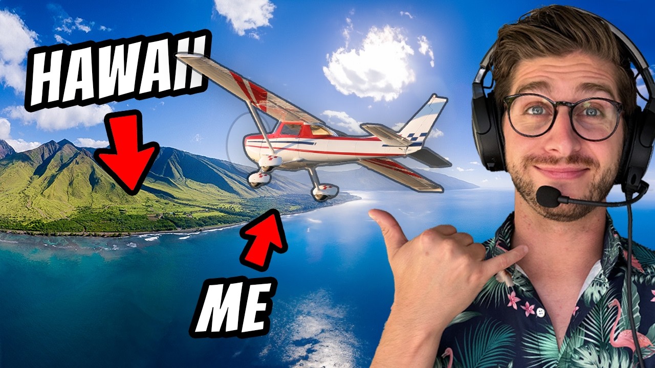 I'm Flying Myself to Maui (HAWAIIAN ISLAND)