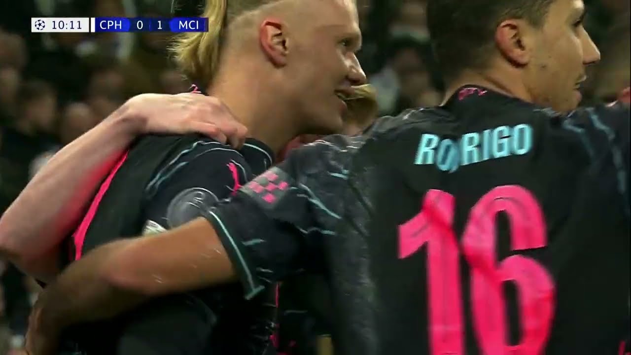 Kevin De Bruyne (10') Manchester City vs Copenhagen | UEFA Champions League RO16 Leg 1