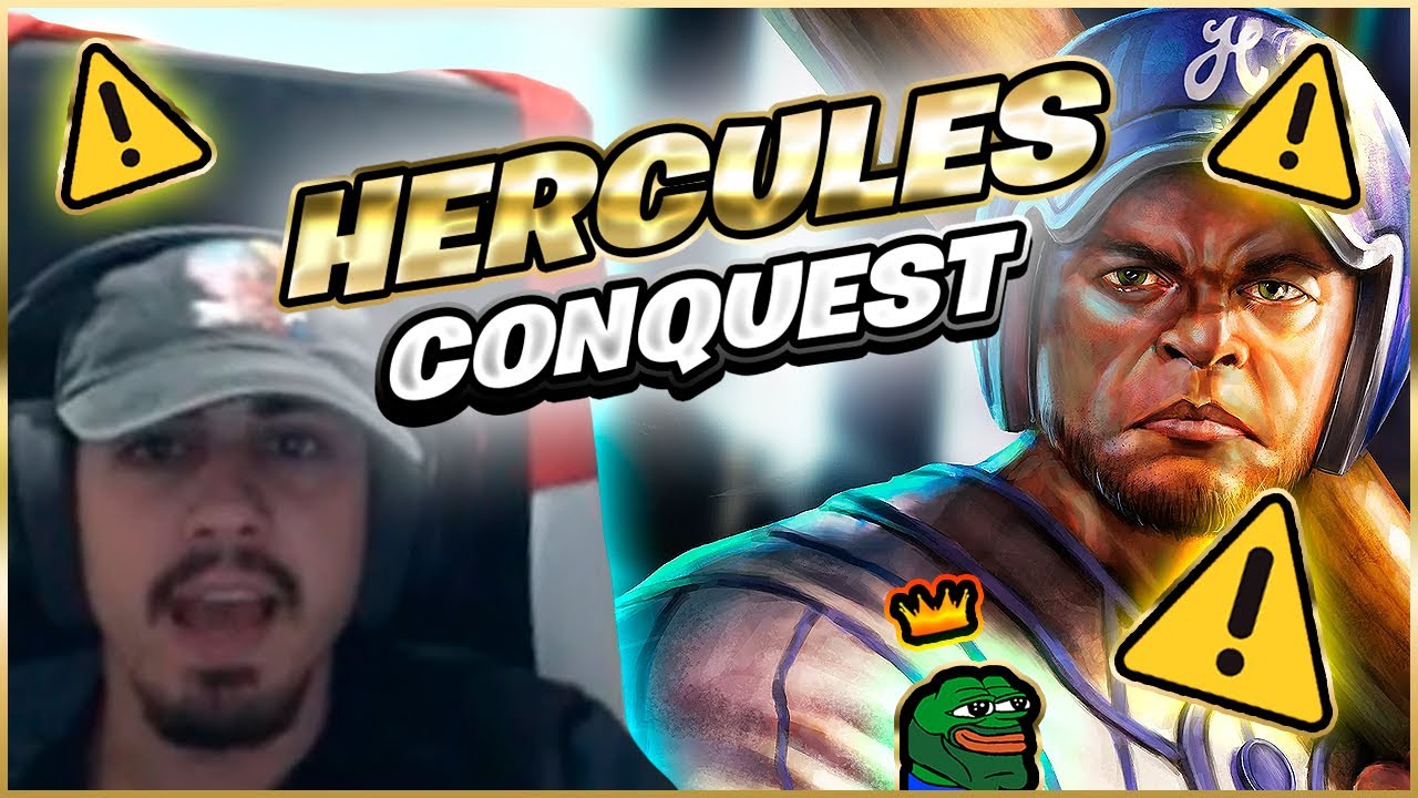 HERCULES, NUEVA BUILD ABISMAL | Julio | Smite Ranked Conquest 💖