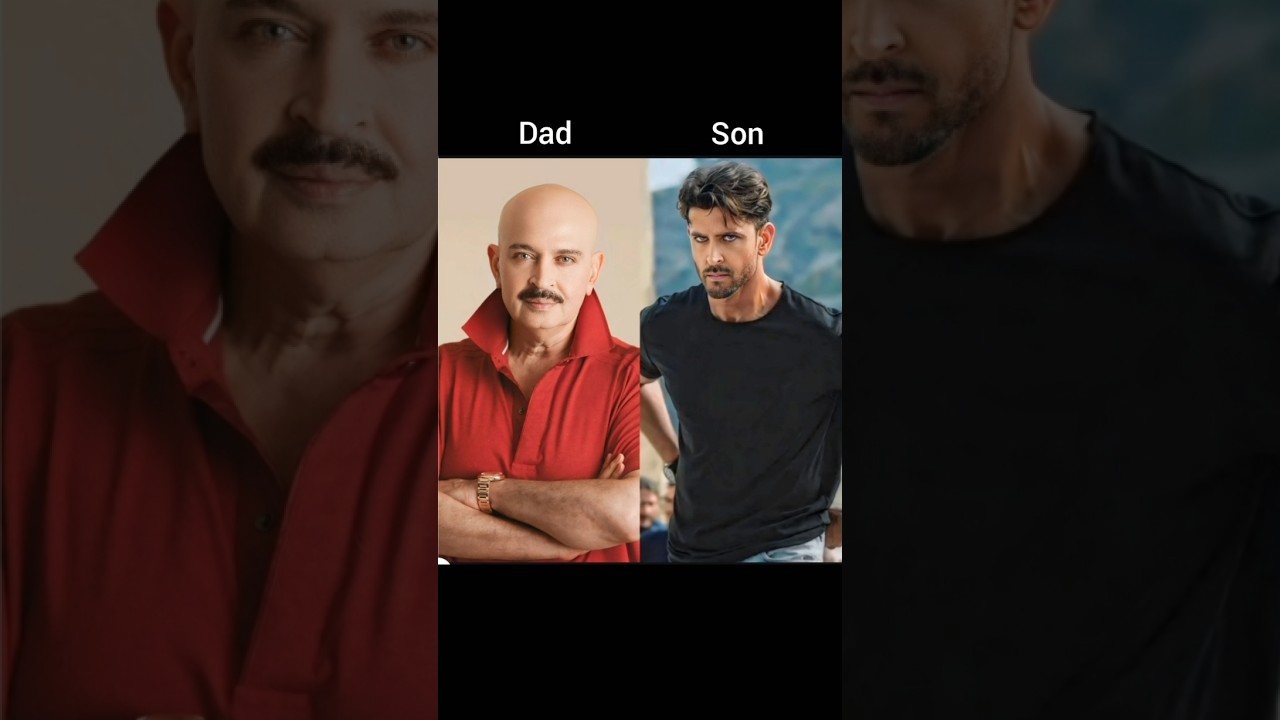 Bollywood actor || dad and son with actor and actor.