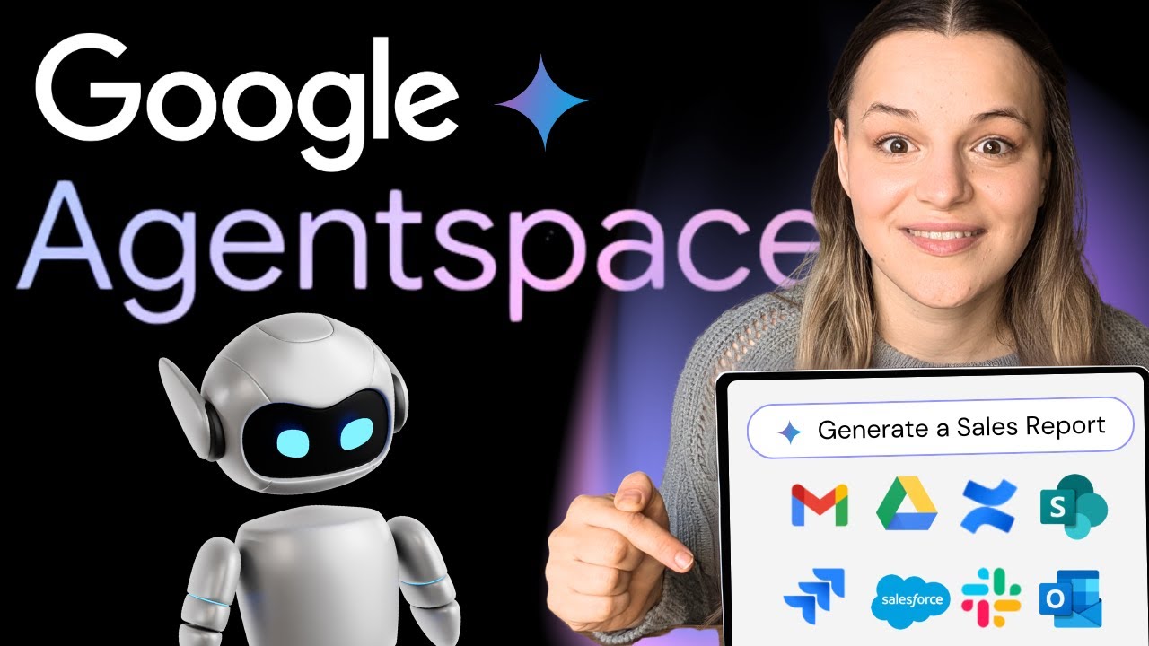 АВТОМАТИЗИРУЙТЕ КАЖДУЮ ЗАДАЧУ с помощью ИИ 🚀 Обзор Google AgentSpace | GEMINI 2.0 Flash, Notebook...
