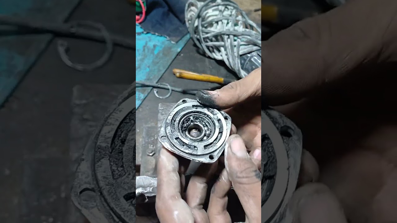 Angle grinder के Gear box का बेयरिंग कैसे बदले ।...