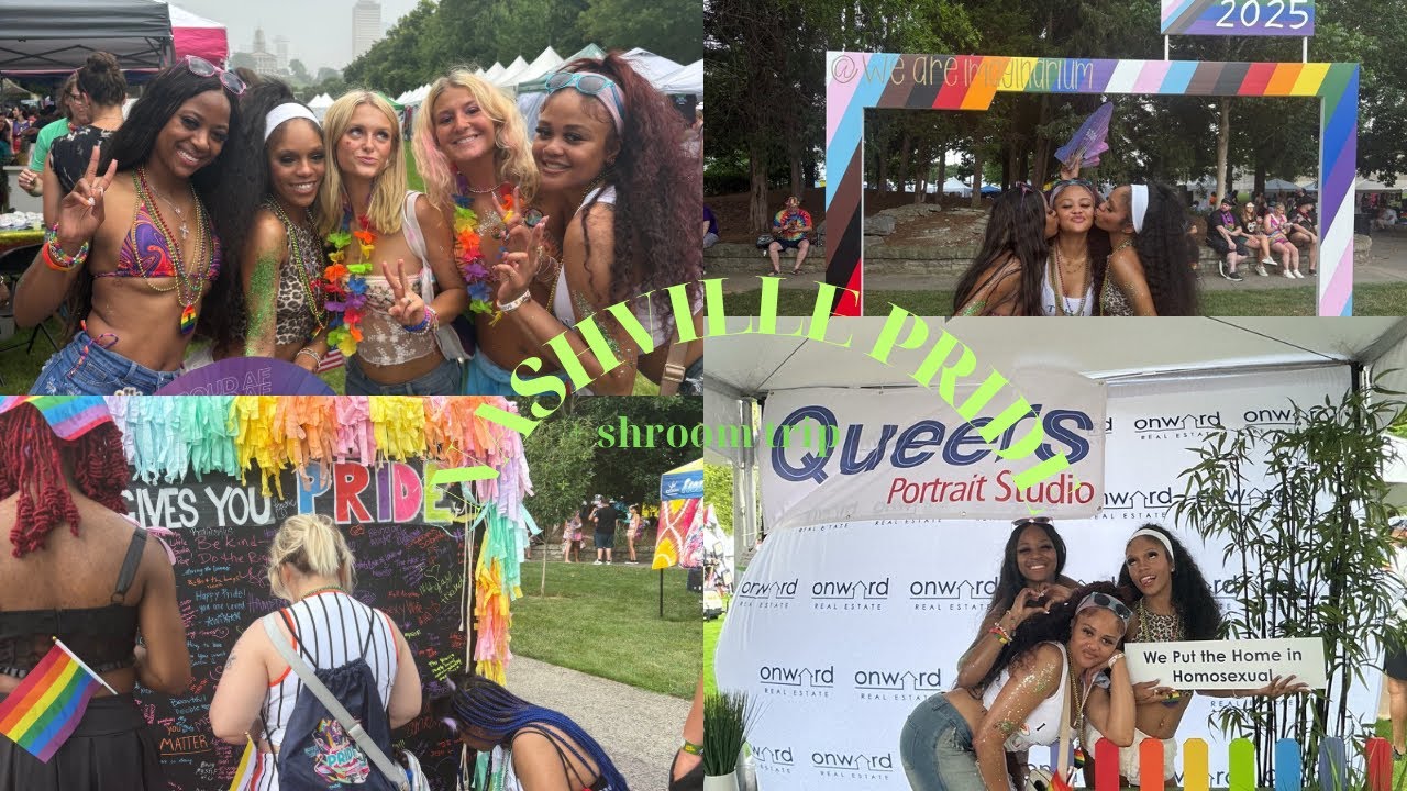 NASHVILLE PRIDE VLOG 2025 + SHROOM Trip !