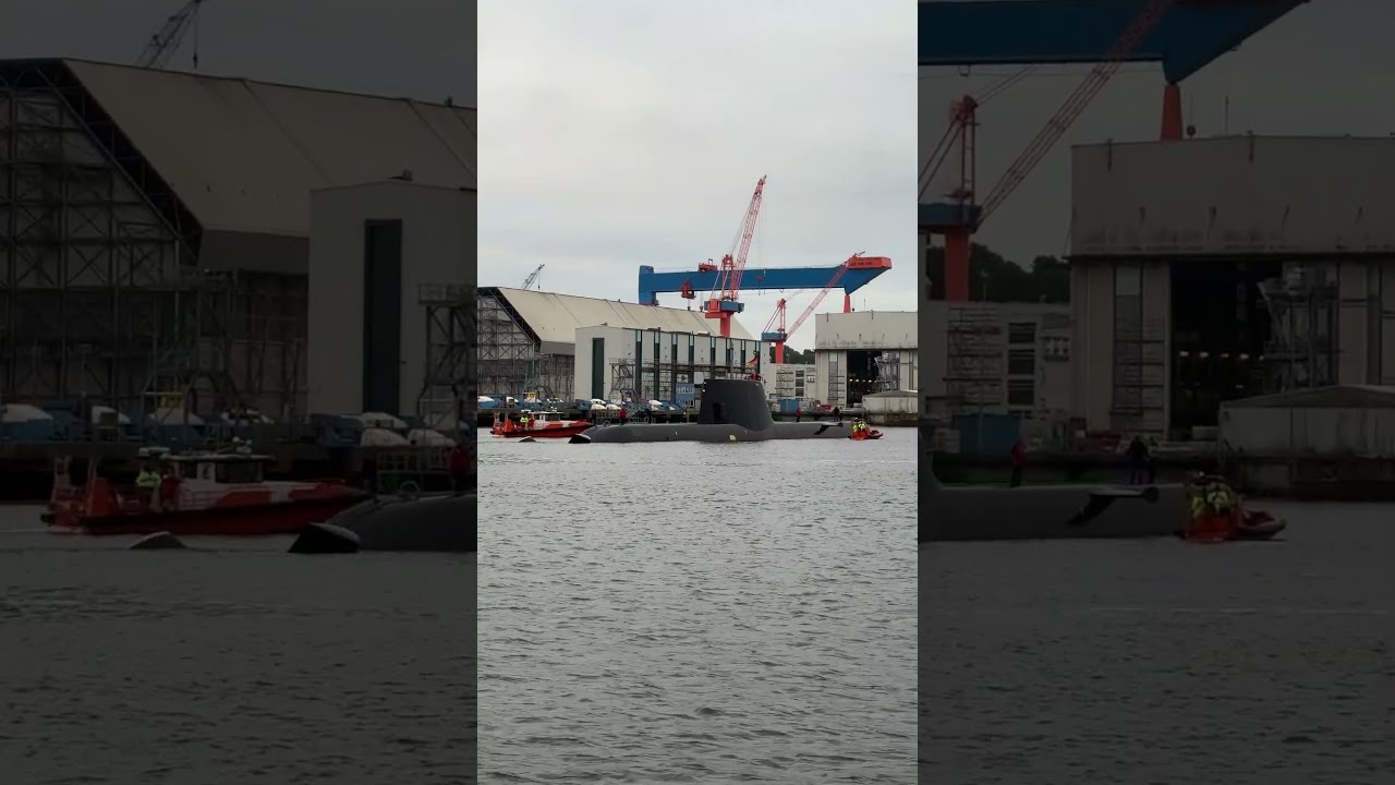 RSS ILLUSTRIOUS Ankunft Kieler F&ouml;rde / TKMS Werft nach Erprobungsfahrt am 9.8.2024