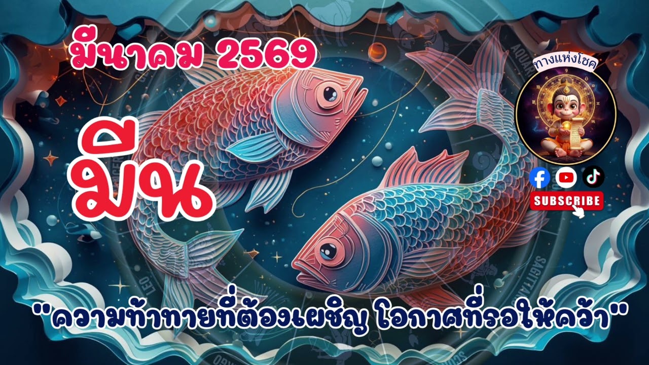 ราศีมีน มีนาคม 2569