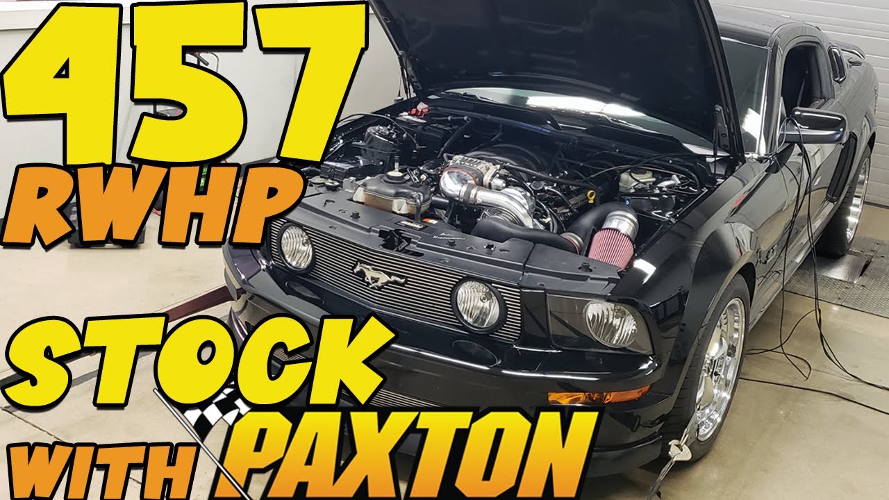 Mustang GT 2007 года (PAXTON THROWBACK SUPERCHARGER) BONE STOCK и ЧТО ДЕЛАТЬ ДАЛЬШЕ В BRENSPEED?