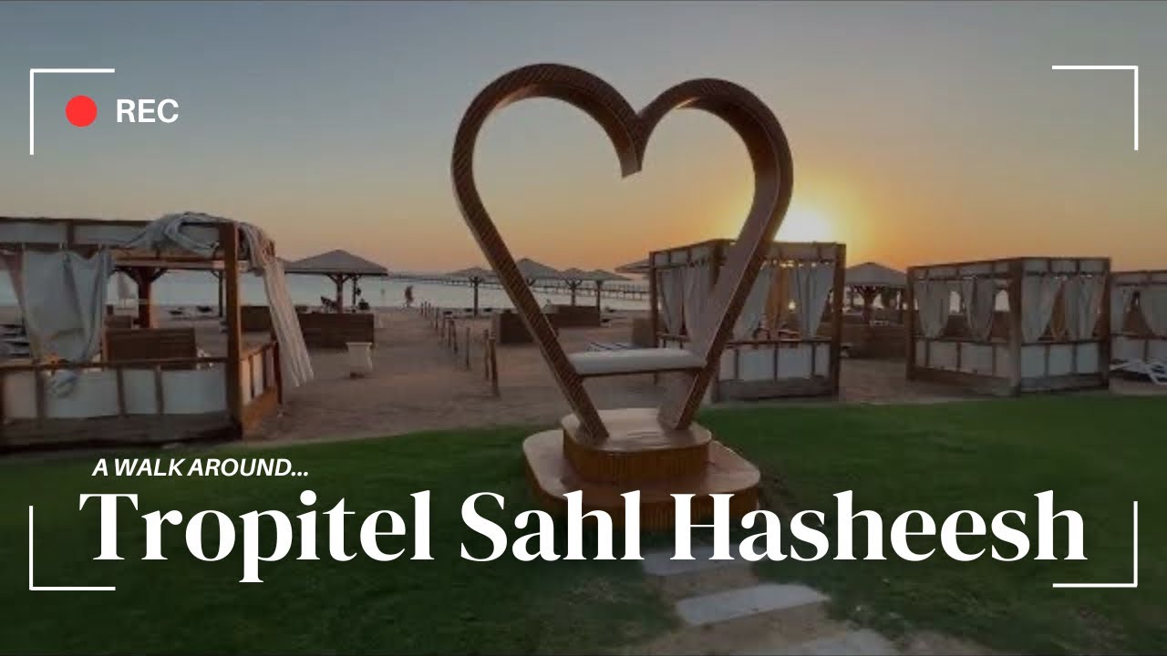 Tropitel Sahl Hasheesh Resort 🇪🇬 Hurghada, Egypt - Walking Around the Resort (4k)