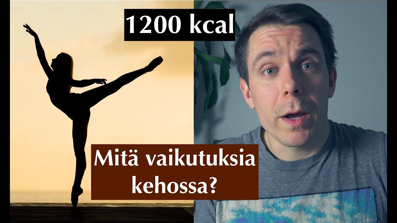 Mitä tapahtuu, kun voimistelija syö vain 1200 kcal?