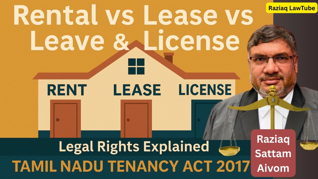 Rental  vs Lease vs Leave & License Agreement - Difference & Legal Consequences between 3 Agreements