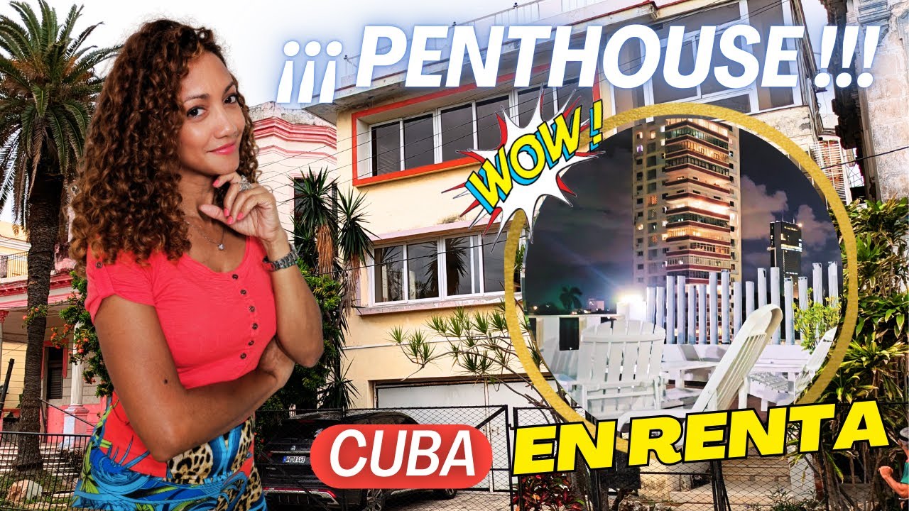 🔥 Vive La Habana desde las alturas | Penthouse con terrazas y vistas panorámicas de ensueño 🔥
