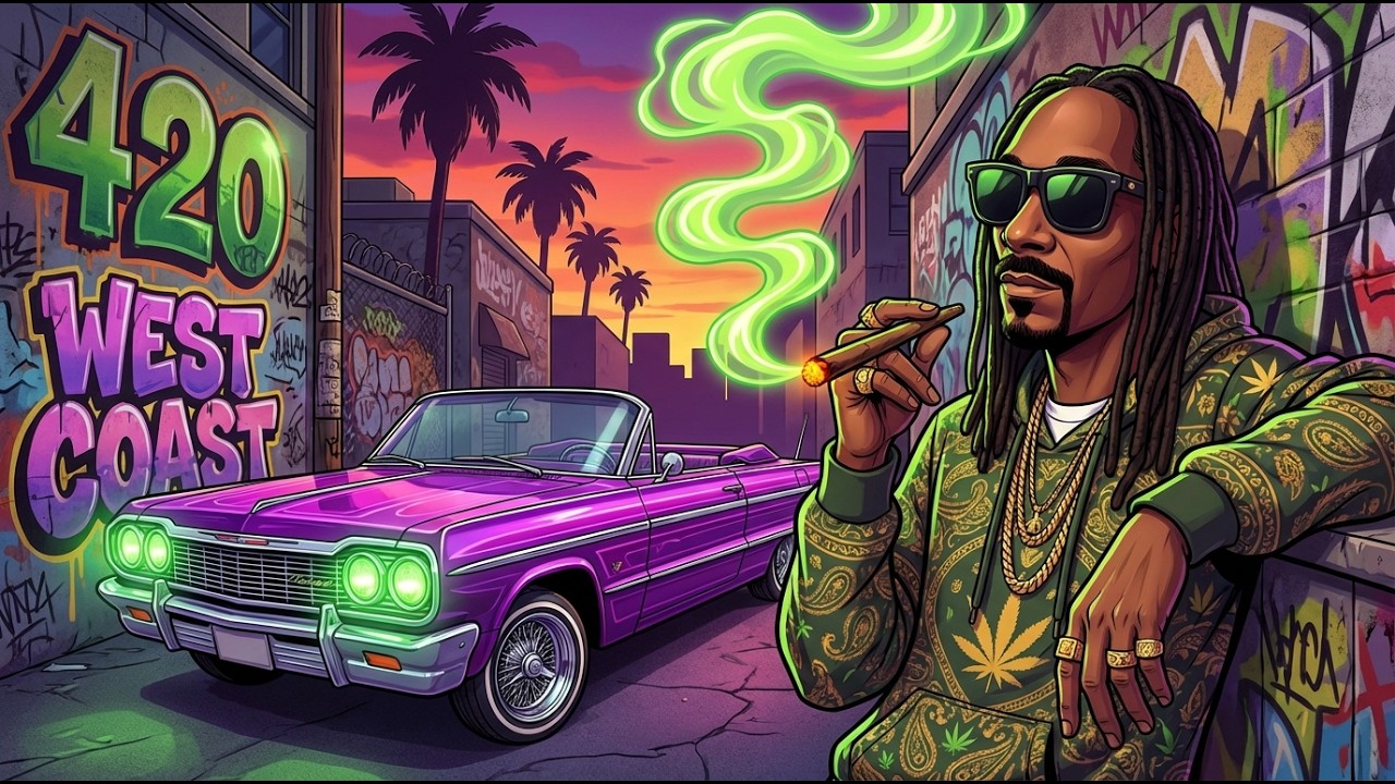 West Coast Chill Rap 🌙 G-Funk Era Playlist