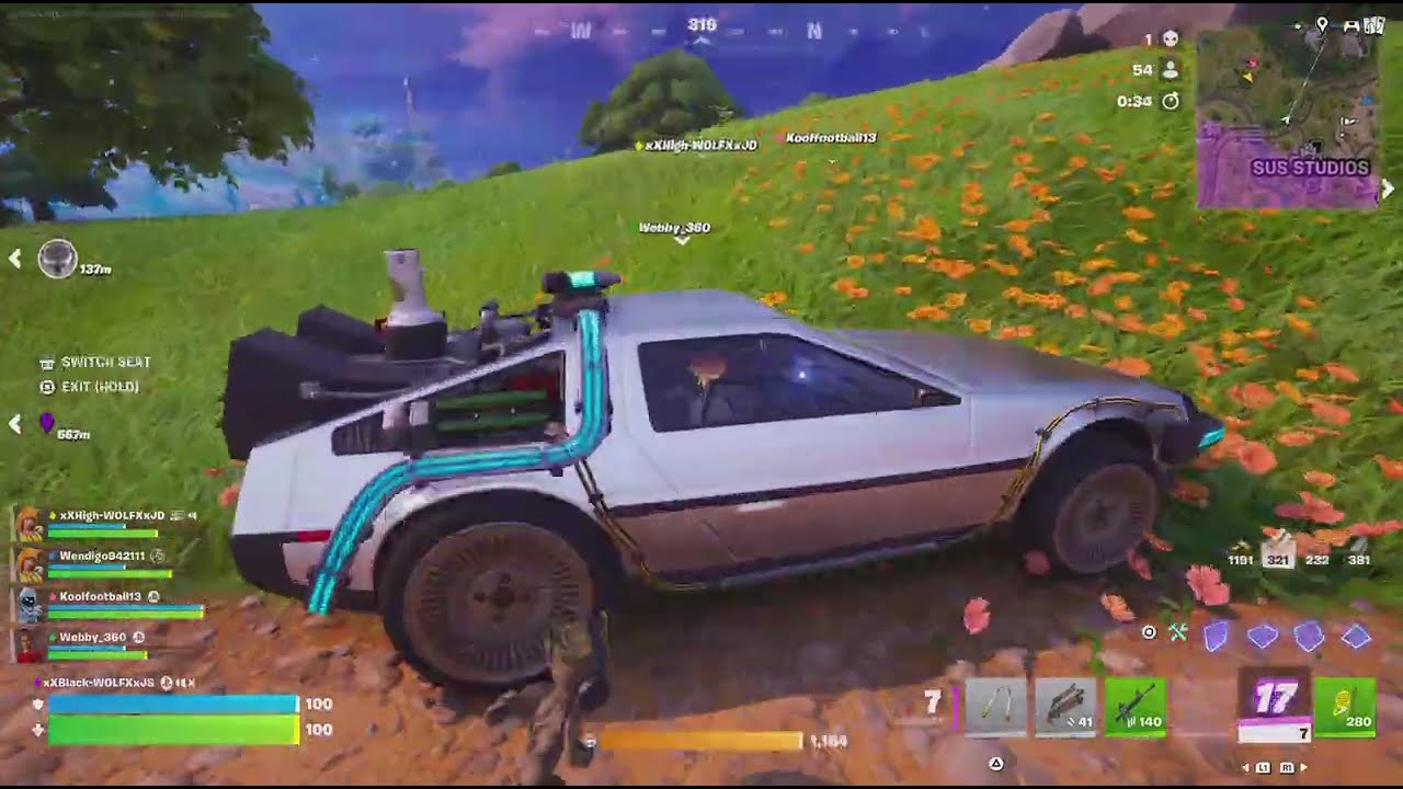 Playing Fortnite With My Girlfriend & 4 Friends… Absolute Chaos 😂