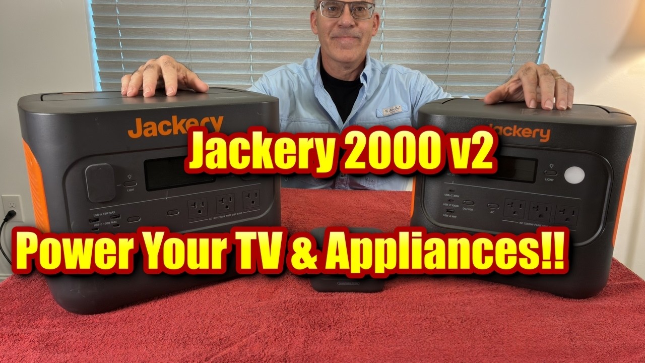 Jackery Explorer 2000 v2 Review & Demo Part 1