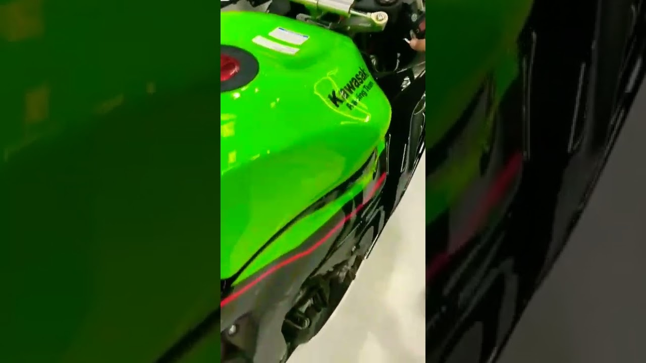 New KawasakiNinja ZX6R Austin Racing loud exhaust sound and cold start🔥💥🔊 