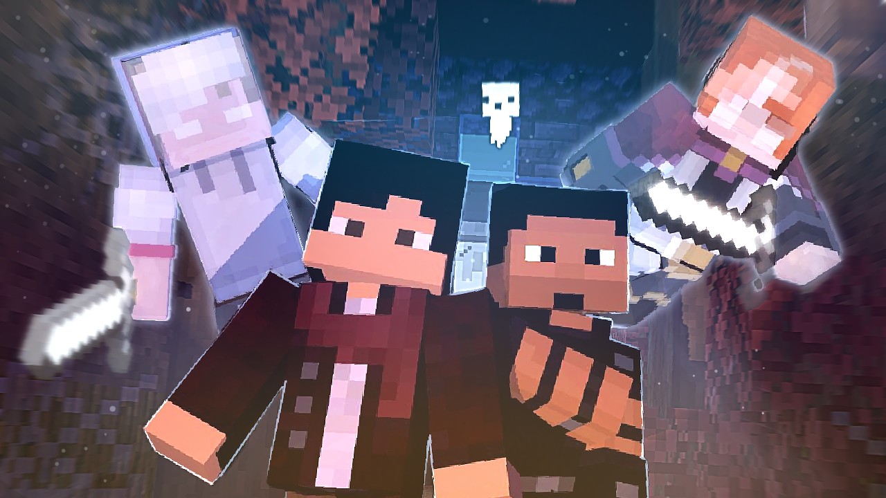 Побег из дома с привидениями — событие SQM Minecraft