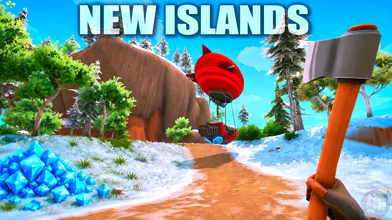 New Island Biome is Open in This New Survival Game...