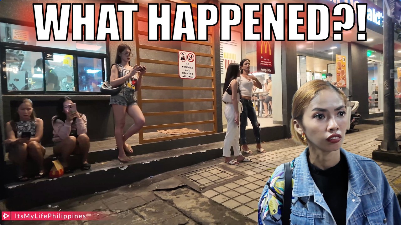 Manila Metro BROKE Down! 😱 Stranded at Night → Ermita Walk & Romantic Dinner at Robinsons Manila 🇵🇭
