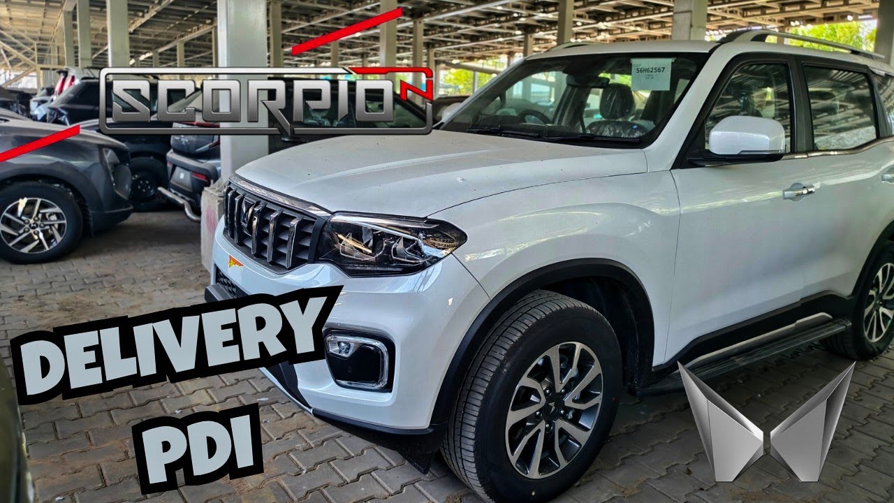 Pre-Delivery Car PDI | Scorpio N Z8T 4x4 PDI |  Mahindra Scorpio 