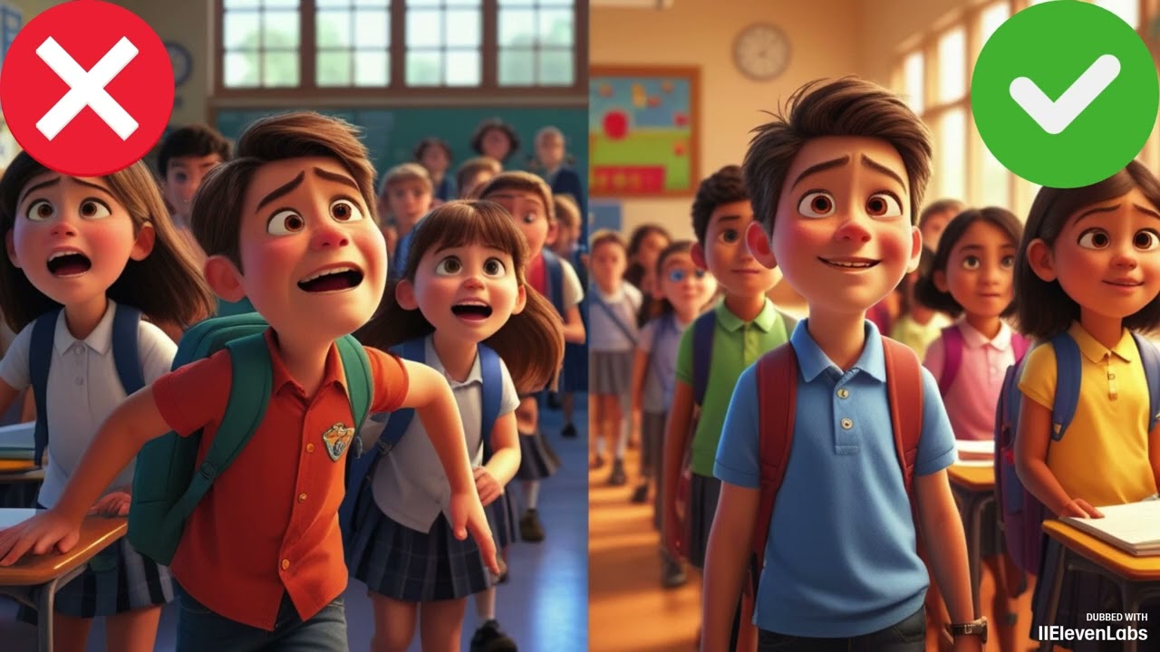 Good Manners for Kids: How to Behave at School & Nursery (English Dub)