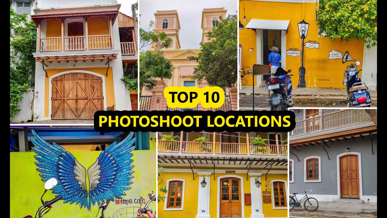 Pondicherry Photoshoot Locations | White town | 