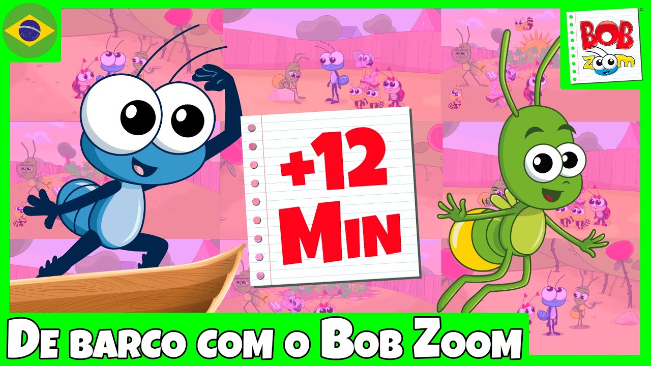 De Barco com o Bob Zoom l @BobZoom  l Vídeo Infantil Oficial | Cantigas para dançar