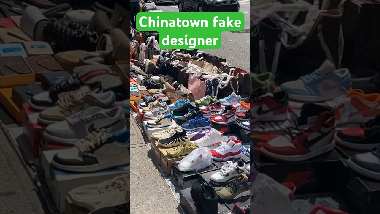 Would you buy fake designer in NYC Chinatown? #nyclife #newyork #newyorkcity
