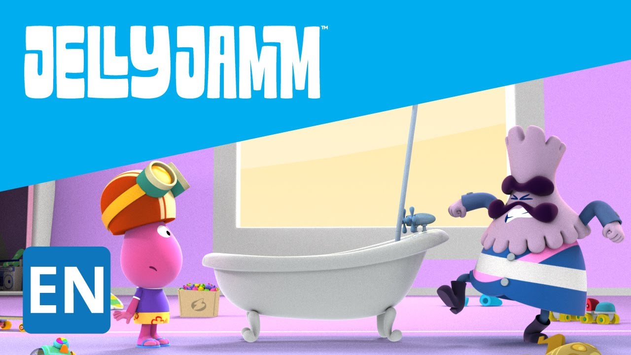 Jelly Jamm. Flying Bathtub. Children's animation series. S01 E42