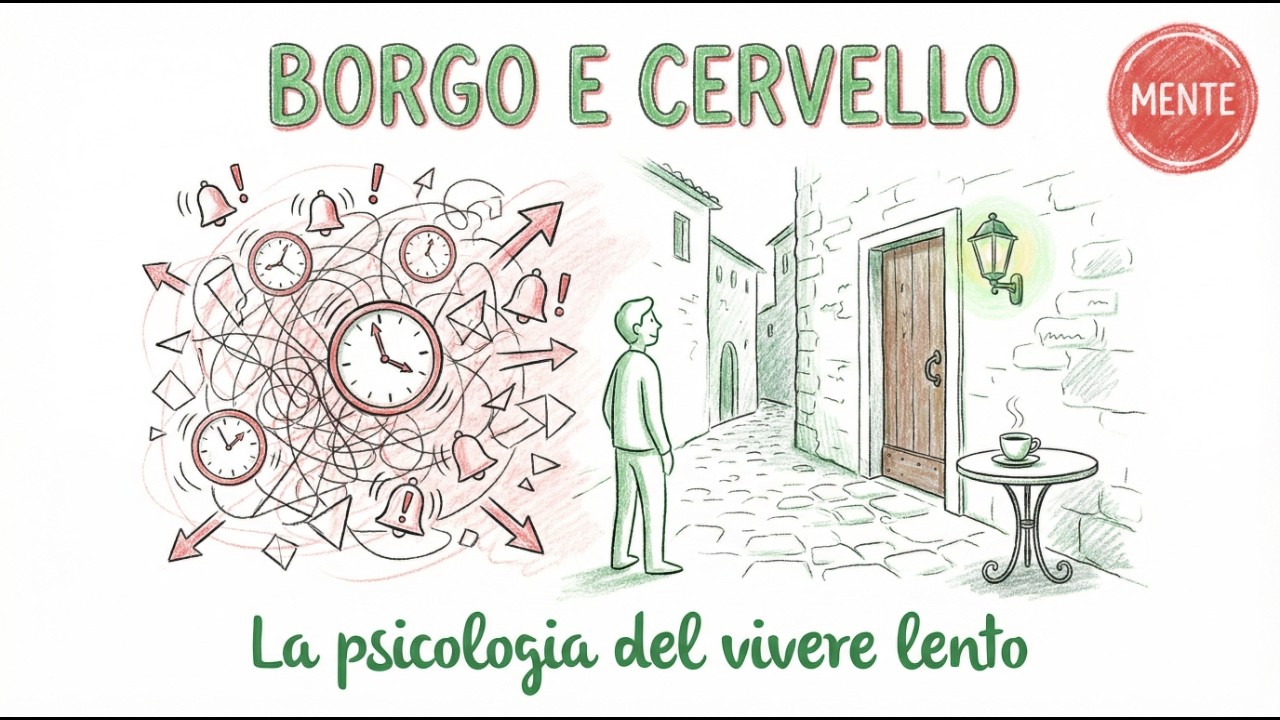 Perché il tuo cervello ha bisogno di lentezza. La lezione dei borghi.