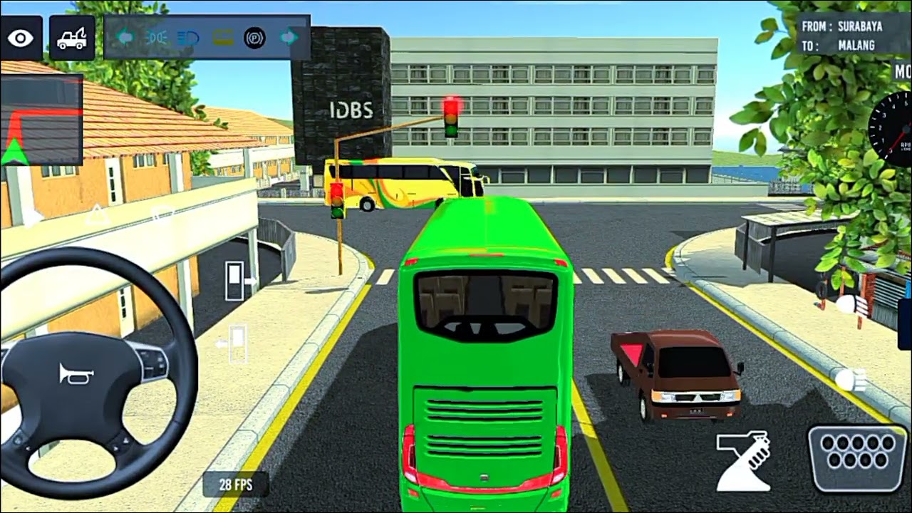 Indonesia Coach Bus Driving | Euro Bus Simulator 2025 Android Gameplay New @SiTSeTGameplay 