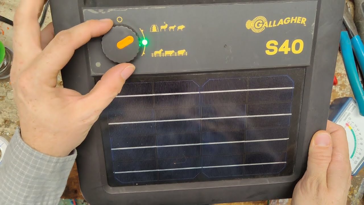 Gallagher S40 Fence Charger Repair