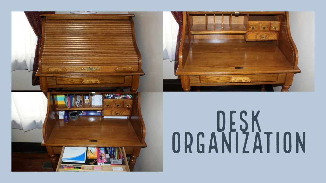 Desk Organization