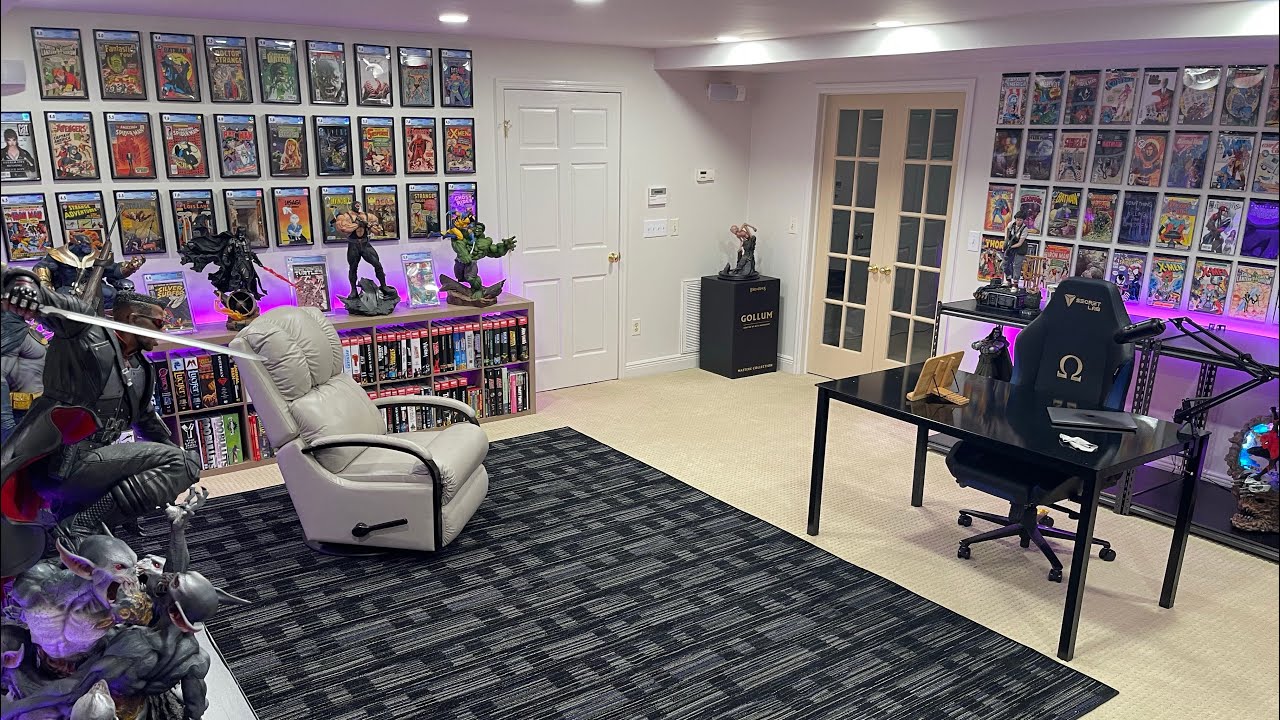 Room Tour 2024 Comic Books, Statues, Action Figures, Omnibus