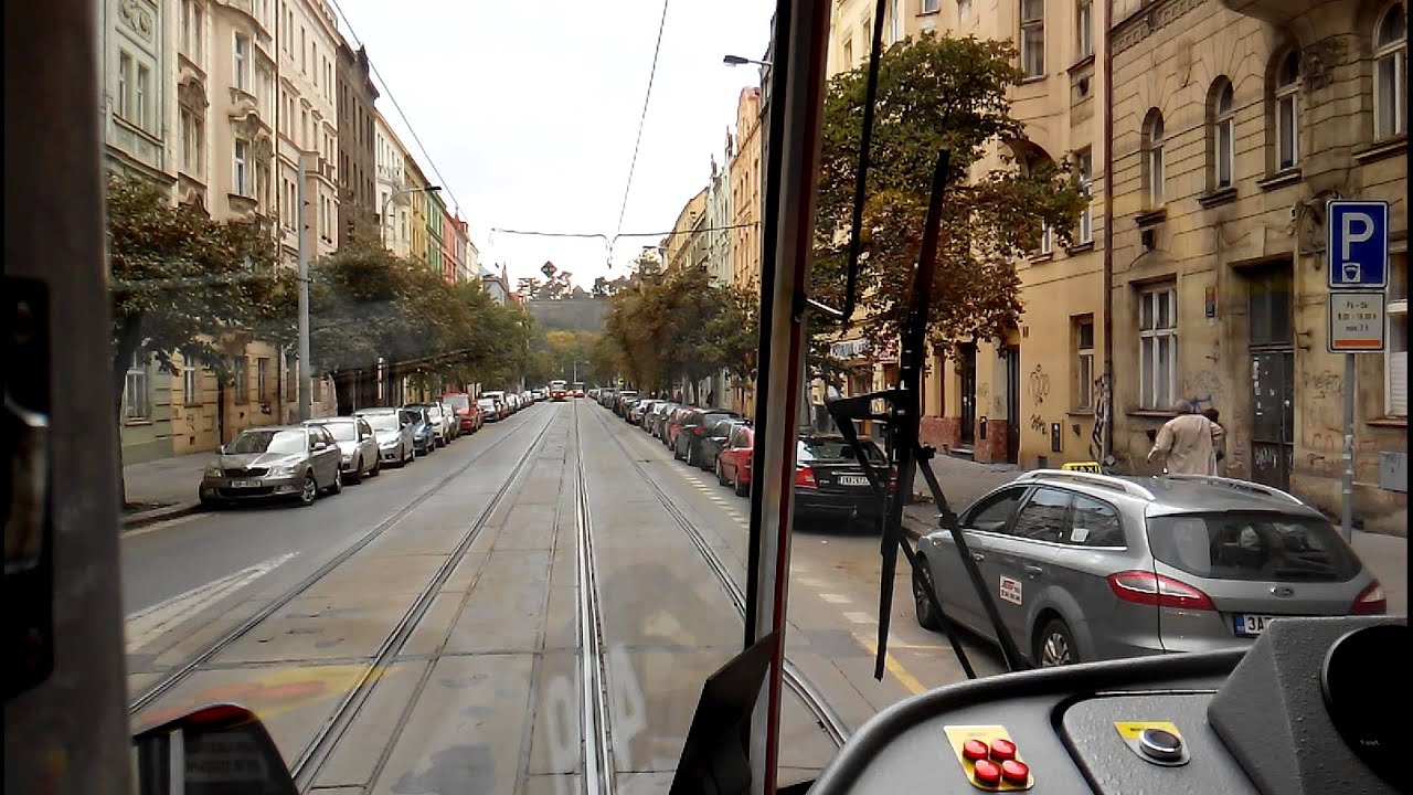 Prague tram line 6 (Sporilov - Smichovske nadrazi)