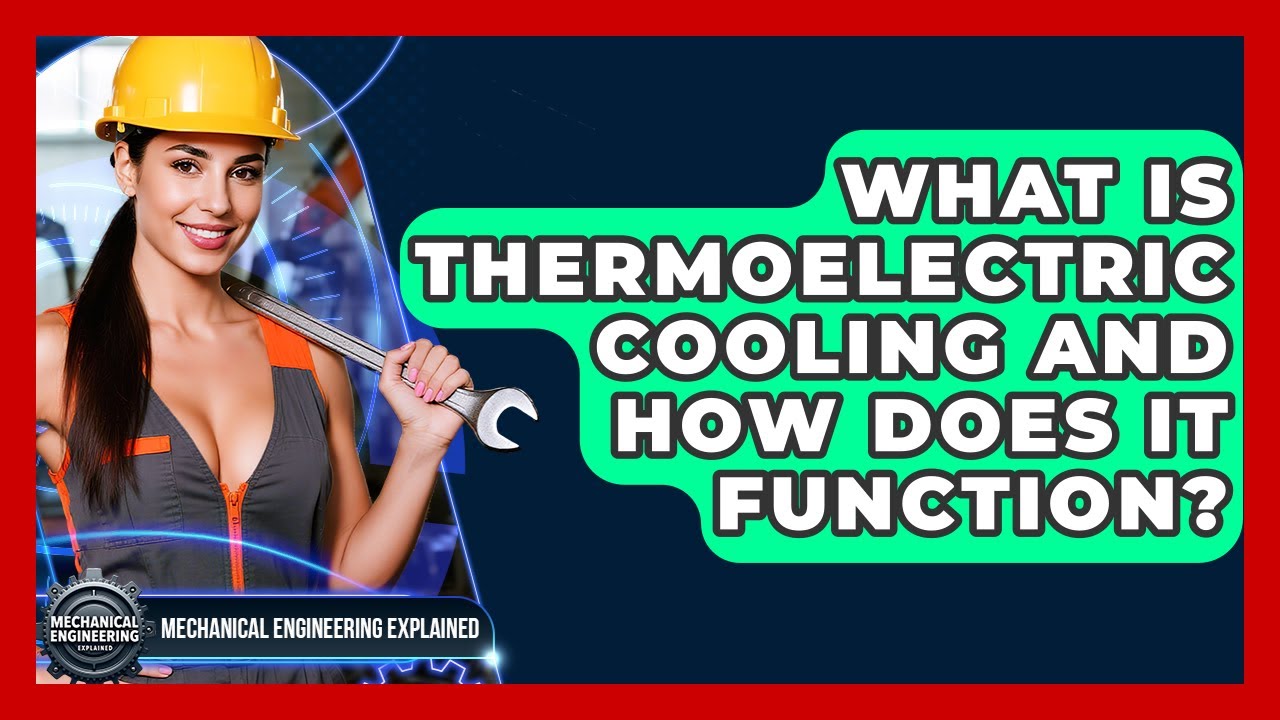 What Is Thermoelectric Cooling And How Does It Function? - Mechanical Engineering Explained
