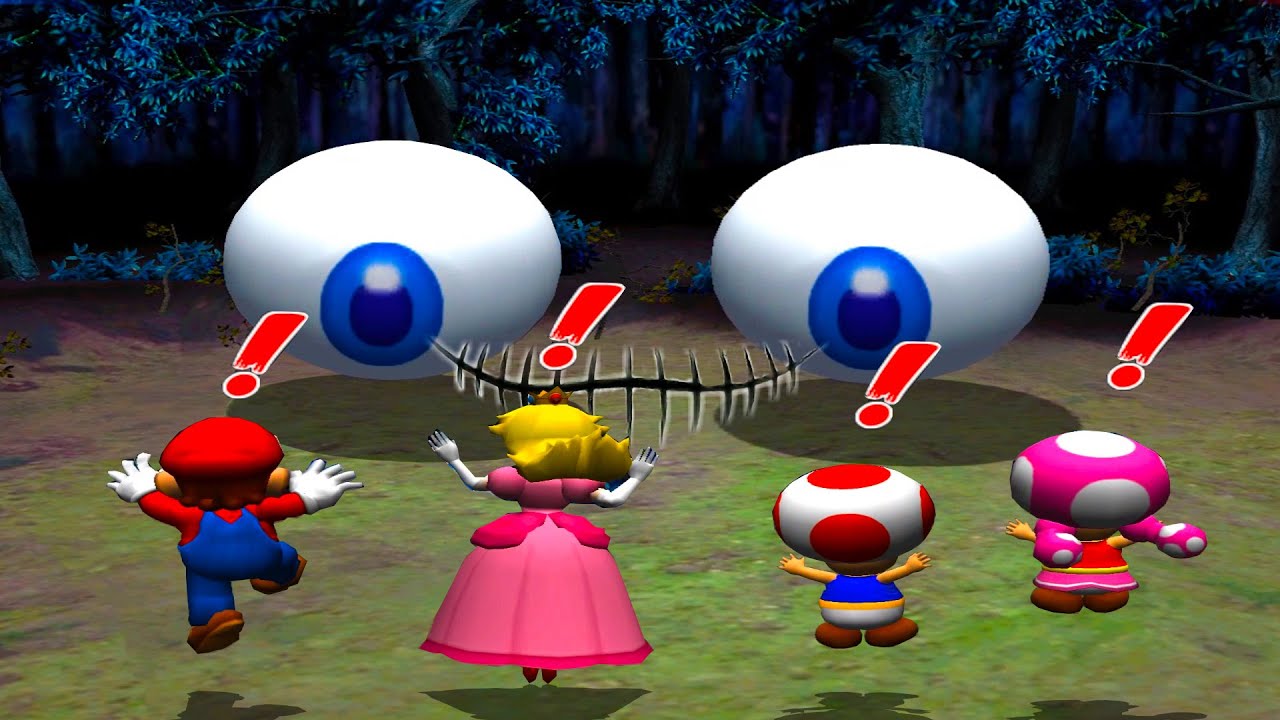 Mario Party Series Mario vs Toad vs Toadette vs Peach| Gamepartyhub