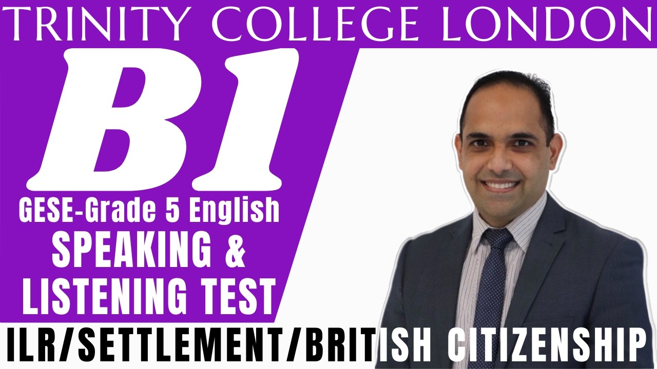 How to Pass 🥳 B1 (GESE Grade 5) Trinity College Test in 2026? @ghalibsenglishschool