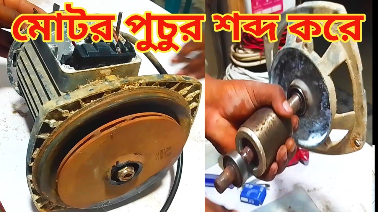 Why does the motor make a lot of noise?/মোটর প্রচুর শব্দ করে কেন