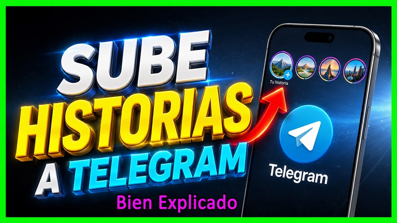 COMO SUBIR HISTORIAS A TELEGRAM 🚀 Publicar Estados en Telegram 💯 BIEN EXPLICADO